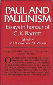 Paul and Paulinism Essays in Honour of C.K. Barrett