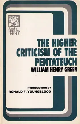 Higher Criticism of the Pentateuch
