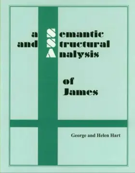 A Semantic and Structural Analysis of James 