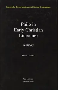  Jewish Traditions in Early Christian Literature: Volume 3: Philo in Early Christian Literature