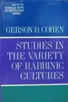Studies in the Variety of Republic of Rabbinic Cultures
