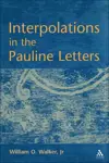 Interpolations in the Pauline Letters