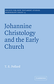 Johannine Christology and the Early Church