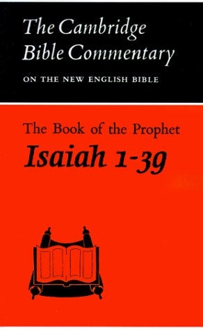 The Book of the Prophet Isaiah, 1-39 