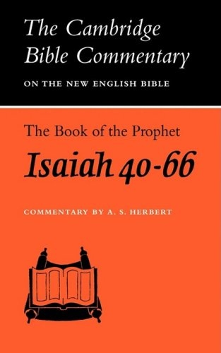 The Book of the Prophet Isaiah, Chapters 40-66 