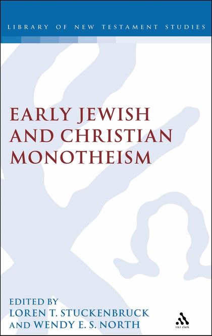 Was Jesus a Monotheist? A Contribution to the discussion of Christian Monotheism