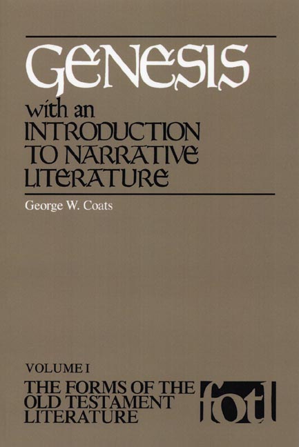 Genesis, with an Introduction to Narrative Literature 
