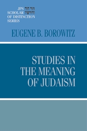 Studies in the Meaning of Judaism