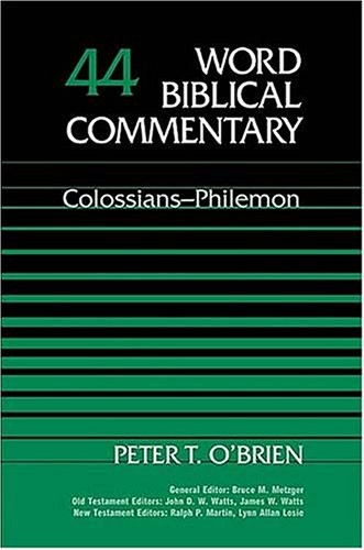 Colossians, Philemon [Plagiarism Acknowledged]