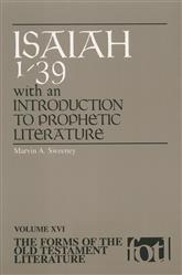 Isaiah 1-39 with an Introduction to Prophetic Literature